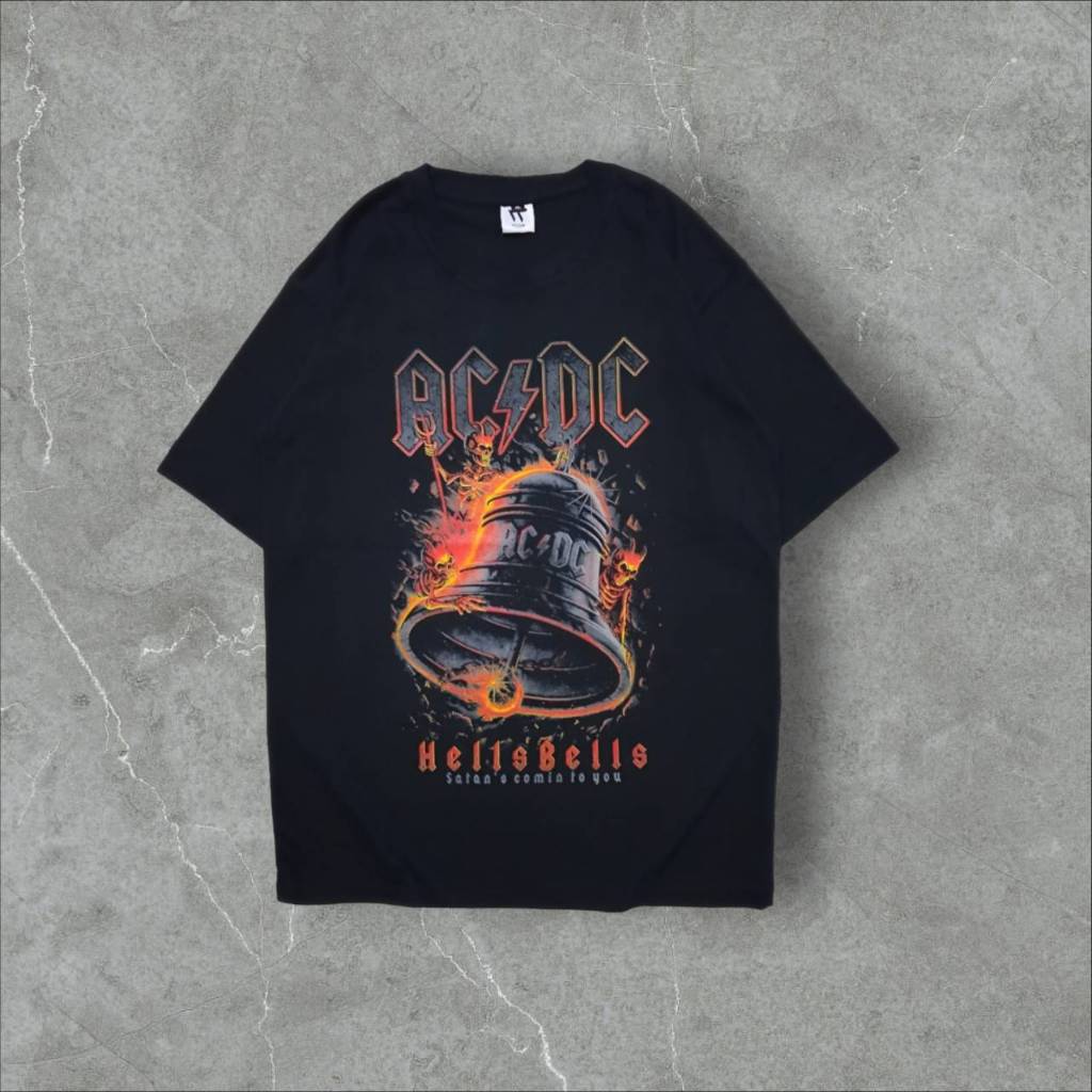 KAOS ACDC SATANIC KAOS BAND ACDC KAOS DISTRO PRIA WOOPIE PROJECT ORIGINAL KAOS PRIA DEWASA