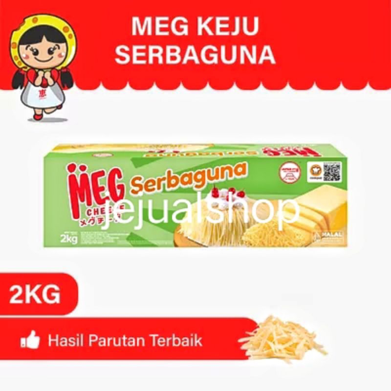 

MEG Serbaguna 2kg/keju MEG 2kg/keju MEG hijau 2kg