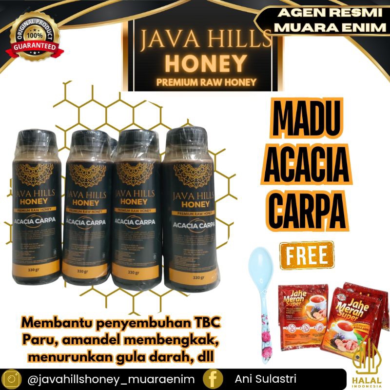 

Madu Acacia Carpa Java Hills Honey 330gr Murni Alami 100% Original Atasi Amandel, TBC Paru, Kesemutan, Menurunkan Gula Darah, dll