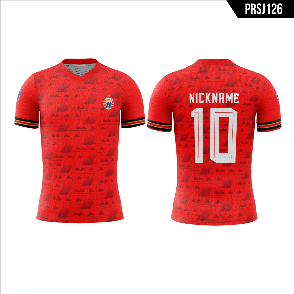 Jersey Persija Jakarta 2021 Home-Away Full Printing Free Request Nama Nomor Punggung Dll