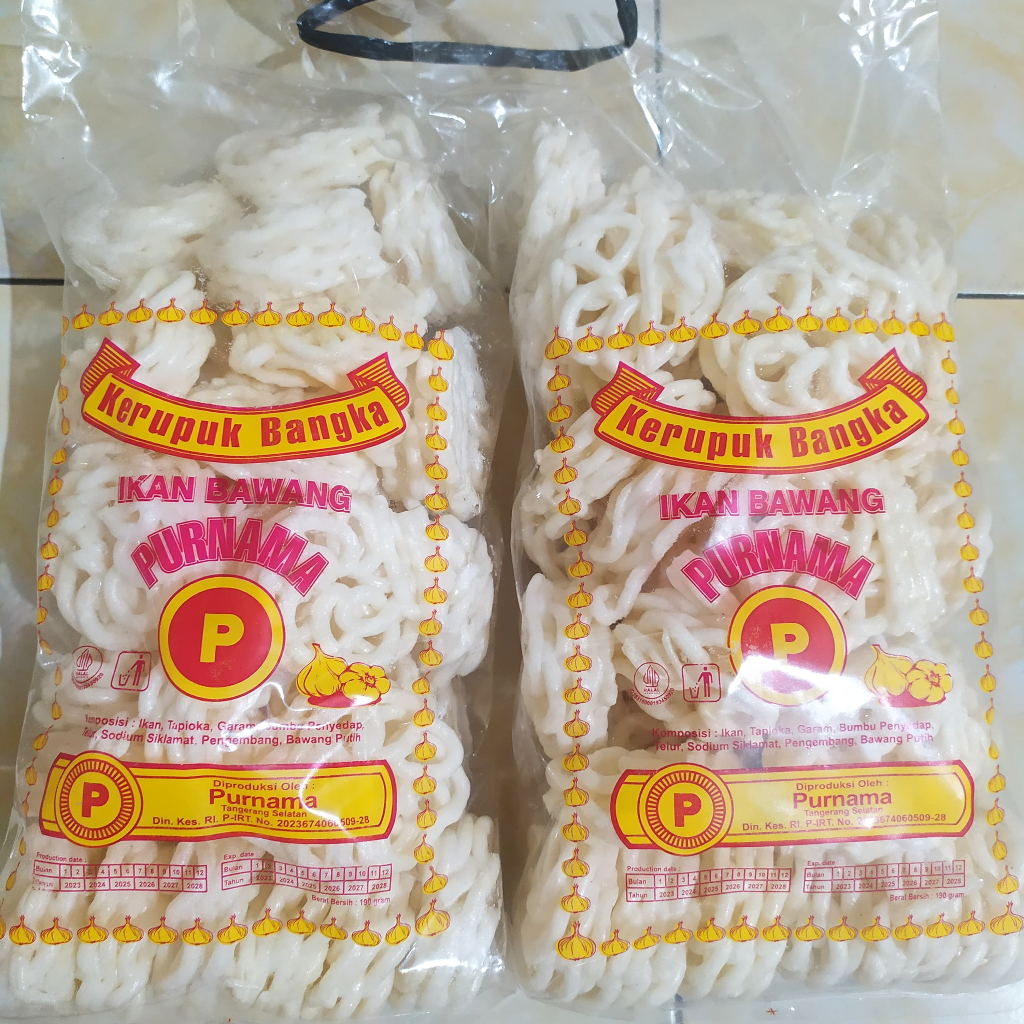 

Kerupuk Purnama Ikan Bawang