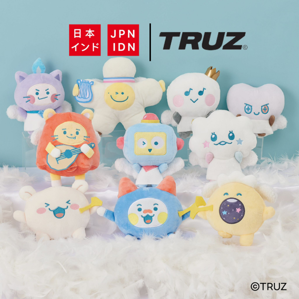 [Pre Order] TRUZ - Whity Blackie Bag Charm