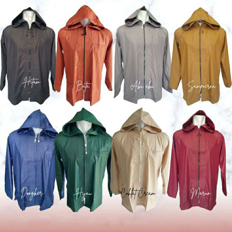 Baju Taqwa Jaket Hoodie ALFA REYHAN  Koko Semi Jaket Hoodie g S5X3