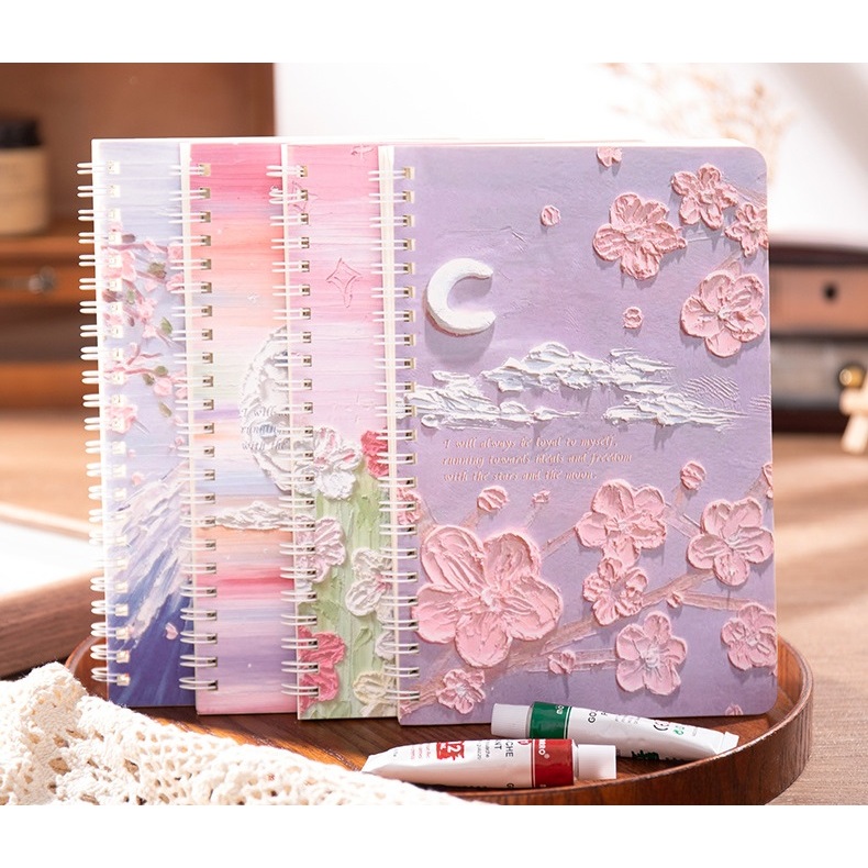 

Buku Spiral A5 Scenery Painting / Buku Tulis Catatan