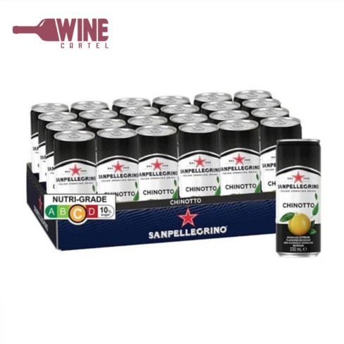 

San Pellegrino Chinotto 330 Italian Sparkling Drinks 1Dus isi 24Can