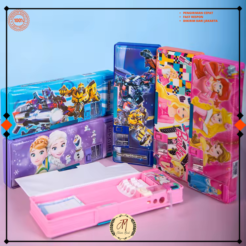 

Tempat Pensil Diimpor Karakter Lucu-3D Timbul Kotak Pensil Karakter Kotak Pensil Tiga Dimensi 3D JMH