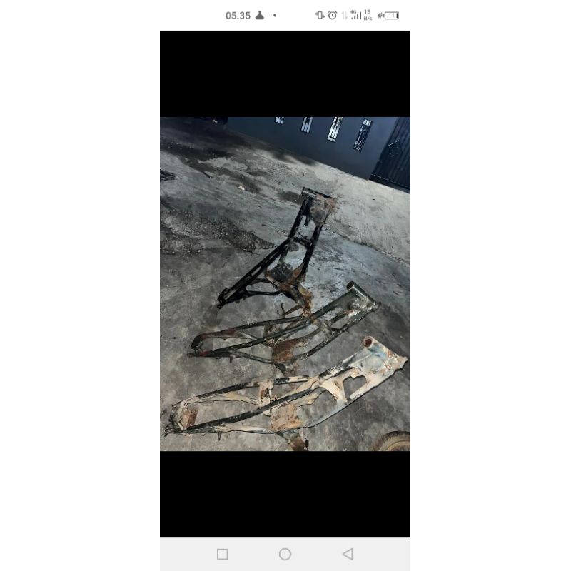 rangka /frame Honda win