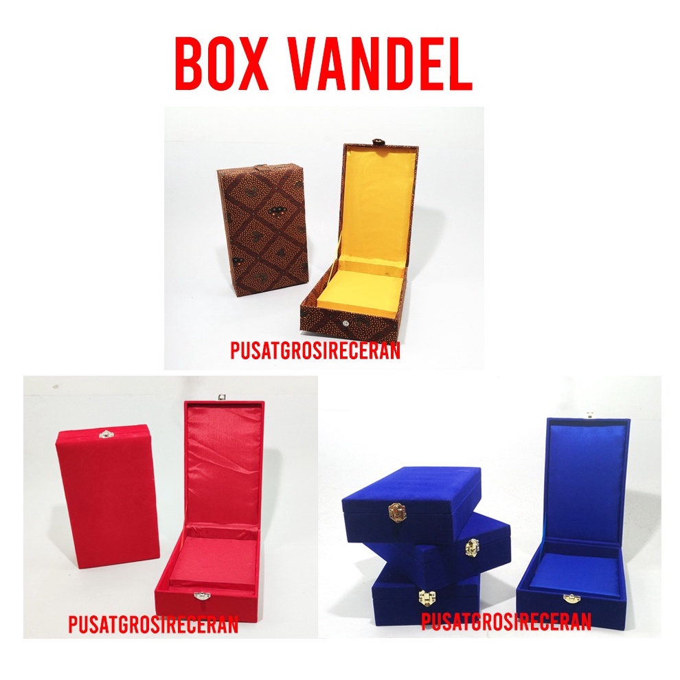 

KHUSUS Box Vandel Cinderamata Kotak Plakat Hadiah Kenang Kenangan Exclusive Batik Beludru Bludru Velvet