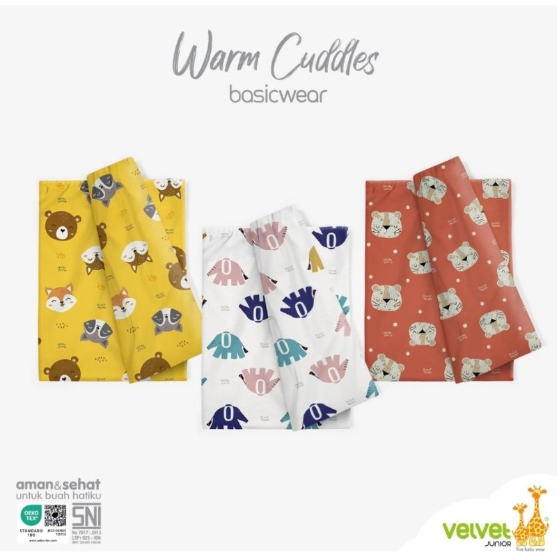 Bedong Libby Velvet Bedong Bayi / Bedong Bayi Velvet Junior / Bedong Bayi Premium