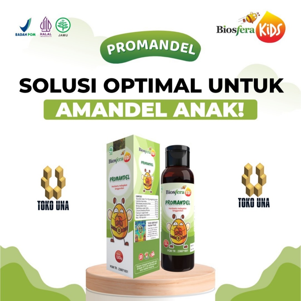 

Madu Amandel Anak Promandel Biosfera Kids Original 120gram