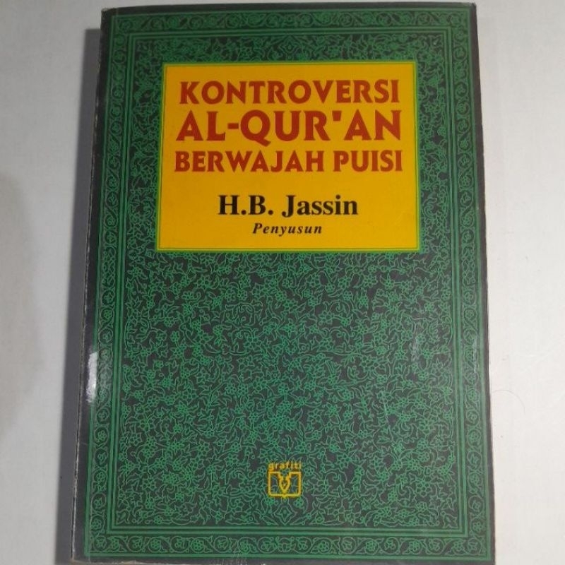 Kontroversi Al Quran Berwajah Puisi 'H.B Jassin