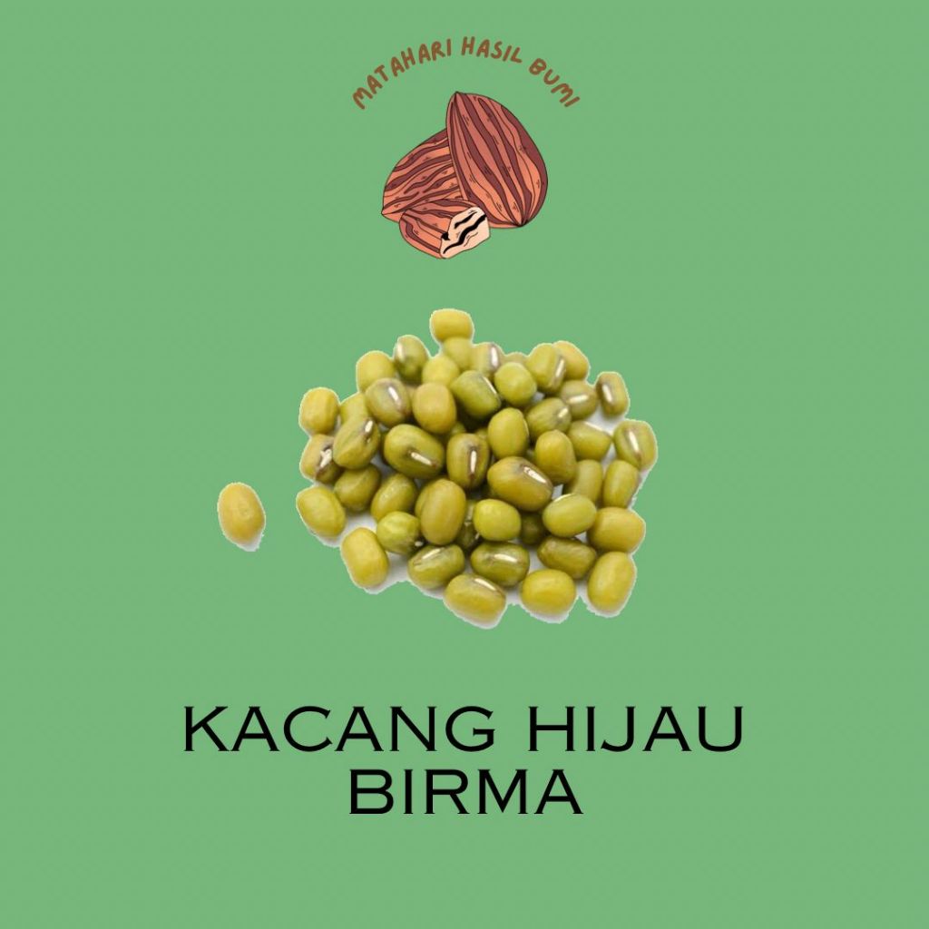 

kacang hijau myanmar kemasan 250gr