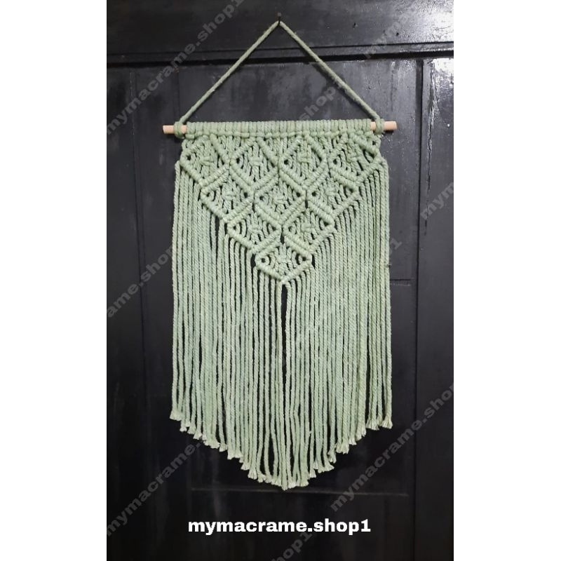 Macrame Wall Hanging Minimalis / Hiasan Dinding Macrame Jumbo / Macrame Wall Hanging Jumbo