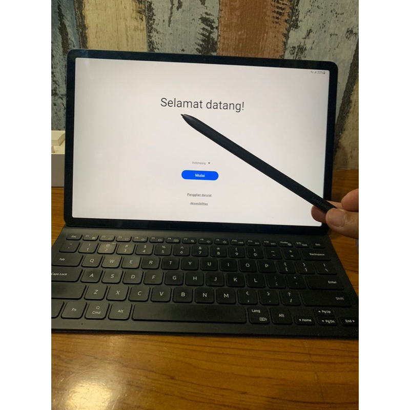 Second Samsung Galaxy Tab S7 FE 5G Keyboard