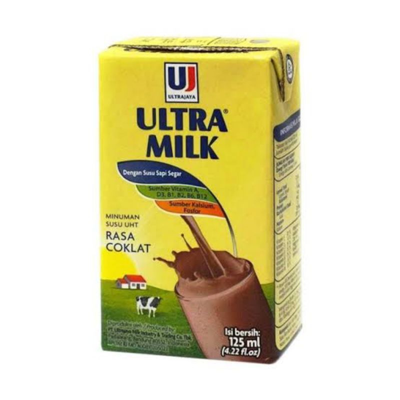 

Ultra Milk 125 isi 40 Pcs/Dos