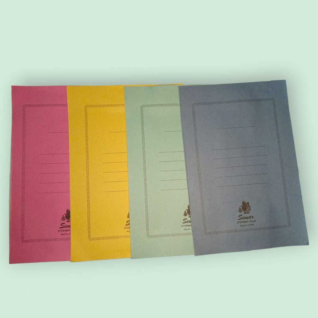 

Stopmap Folio / Map Kertas (10 pcs)