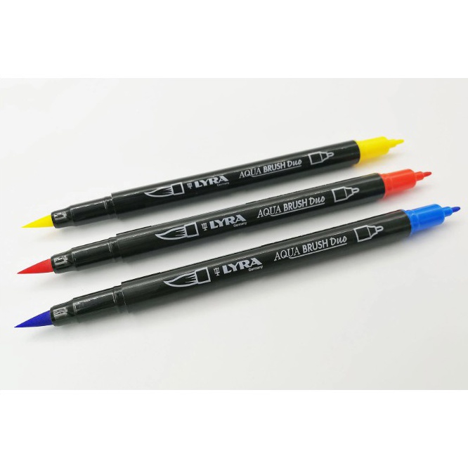 

TERBATAS Spidol Aqua Brush Pen Duo Lyra
