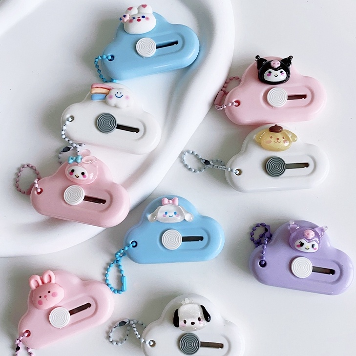 

Untung maksimal CODSanrio Mini Cutter Lucu Bentuk Awan Karakter LucuPisau Kecil Kartun Kuromi Melody Alat Tulis KreatifGS