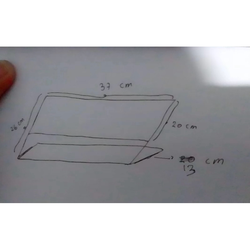 

acrylic tent card selipan brosur L 2mm uk T 26 x P 37 cm