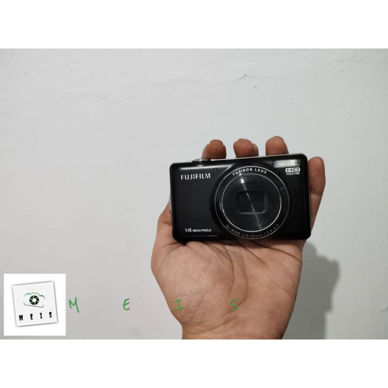 Digicam Fujifilm Finepix JX370 Black Sangat Mulus