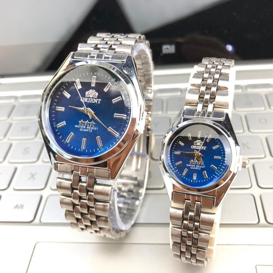 Murah COD Jam Tangan Couple Magnet Rantai Orient Murah Pria Wanita Watch C11