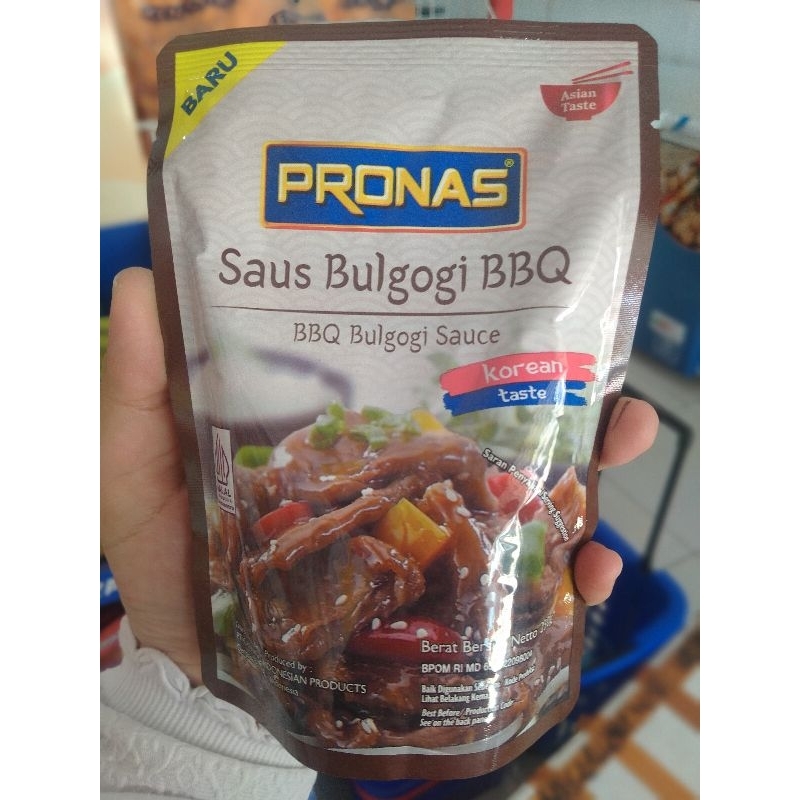 

saus korean bulgogi pronas 250gr