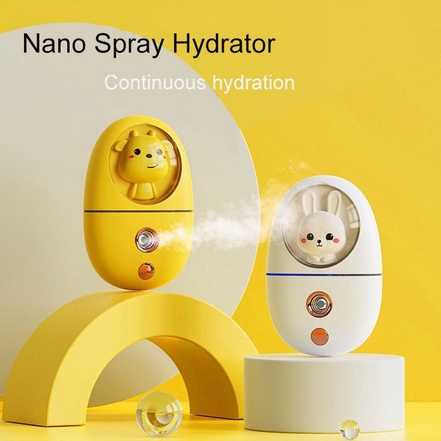LUAR BIASA Nano Spray Mini Karakter Nano Spray Portable Pelembab Wajah Face Spray