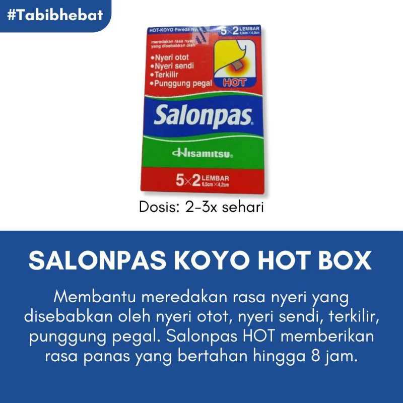 SALONPAS BOX HOT