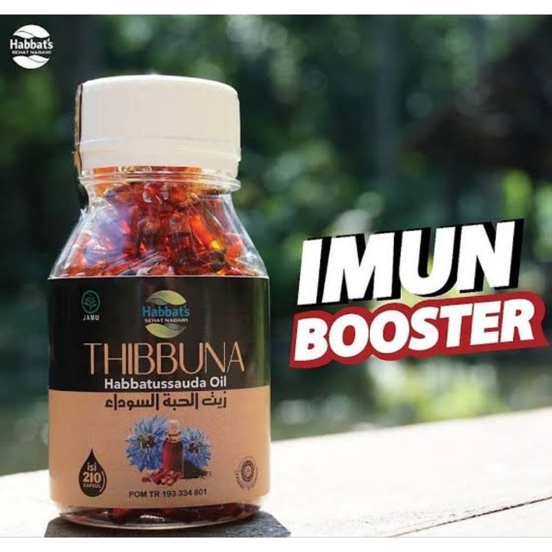 Thibbuna Habbatussauda Oil Original Isi 200 Kapsul