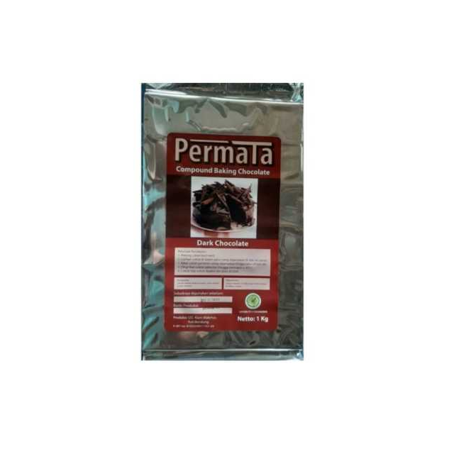 

Compoud baking chocolate 1KG / Coklat Permata 1KG