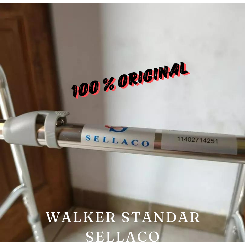 Walker Alat Bantu Jalan Lansia Manula Orang Tua / Walker Lansia / Walker Tanpa Roda / Alat Bantu