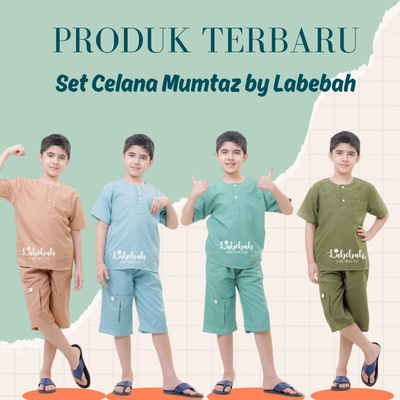 LABEBAH || SET CELANA MUMTAZ, SET KOKO ANAK CAKEP KEREN