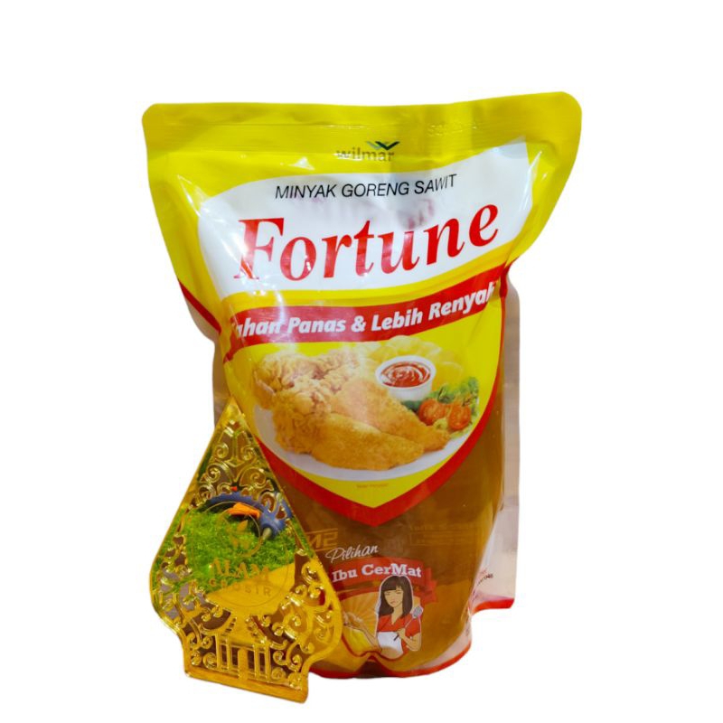 

1 PCS Minyak Goreng Sawit FORTUNE 2 Liter Refil Kemasan Pouch JATIM