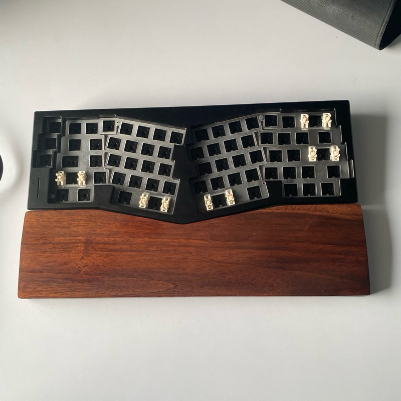 Wrist Rest Kayu untuk Weikav Record Alice Keyboard Wrist Rest Wrist Palm Mechanical Keyboard