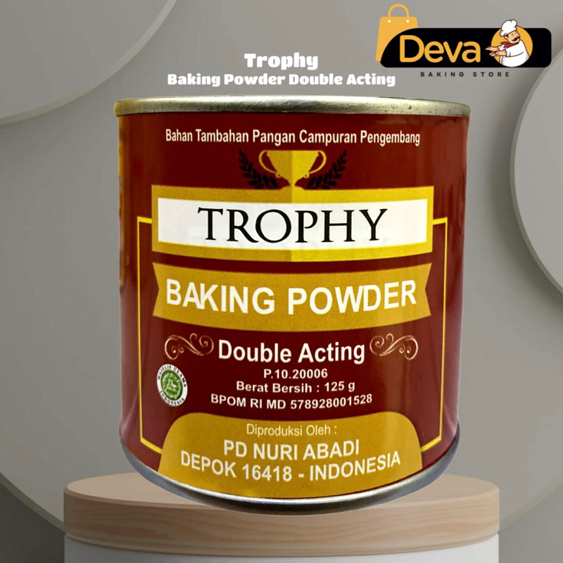 

Trophy Baking Powder Double Acting 125gr