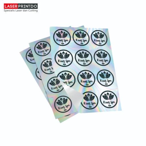 

LASERPRINTDO - Cetak Sticker Hologram / Stiker Rainbow / Lebel Pelangi Custom A3+