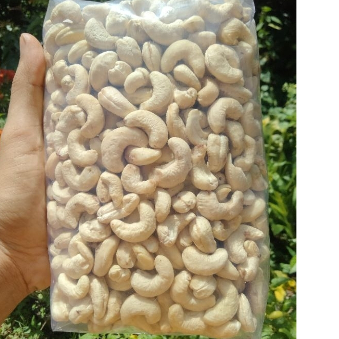 

Kacang mete mentah kualitas super berat 1 kg asli wonogiri