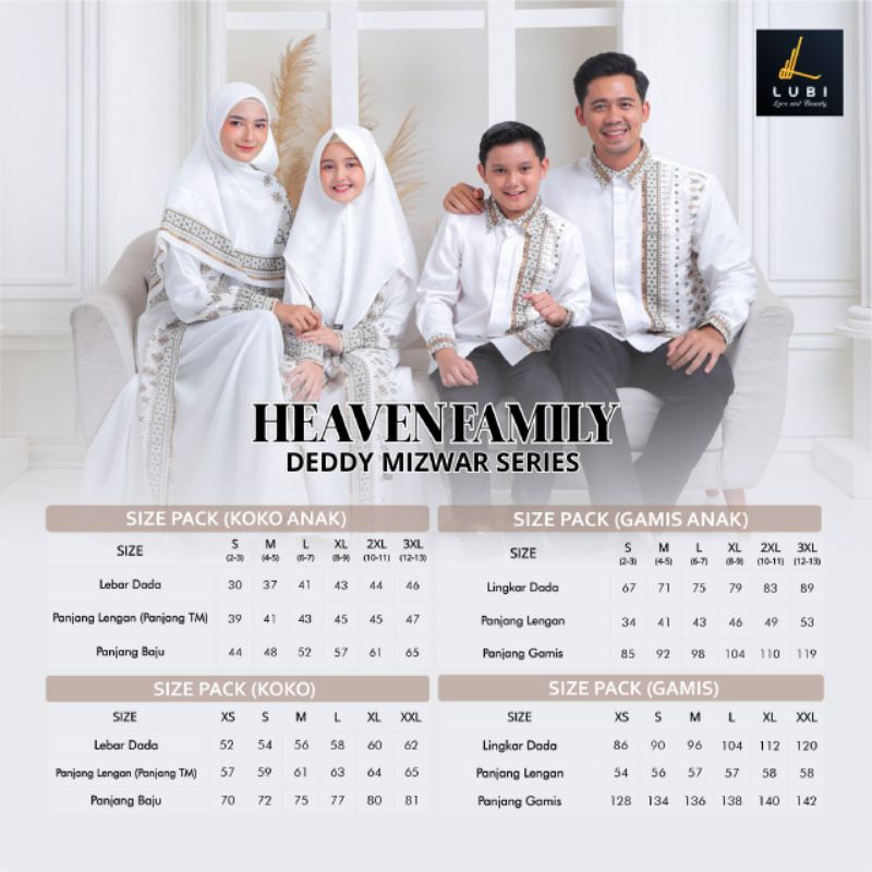 HEAVEN FAMILY BY LUBI/GAMIS HEAVEN BY LUBI/GAMIS TERBARU/GAMIS WANITA LUBI TERBARU