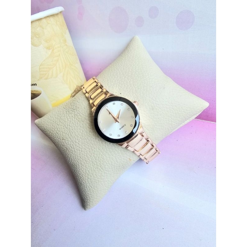 JAM TANGAN RANTAI WANITA KEKINIAN TERBARU 2024 STAINLESS GELANG