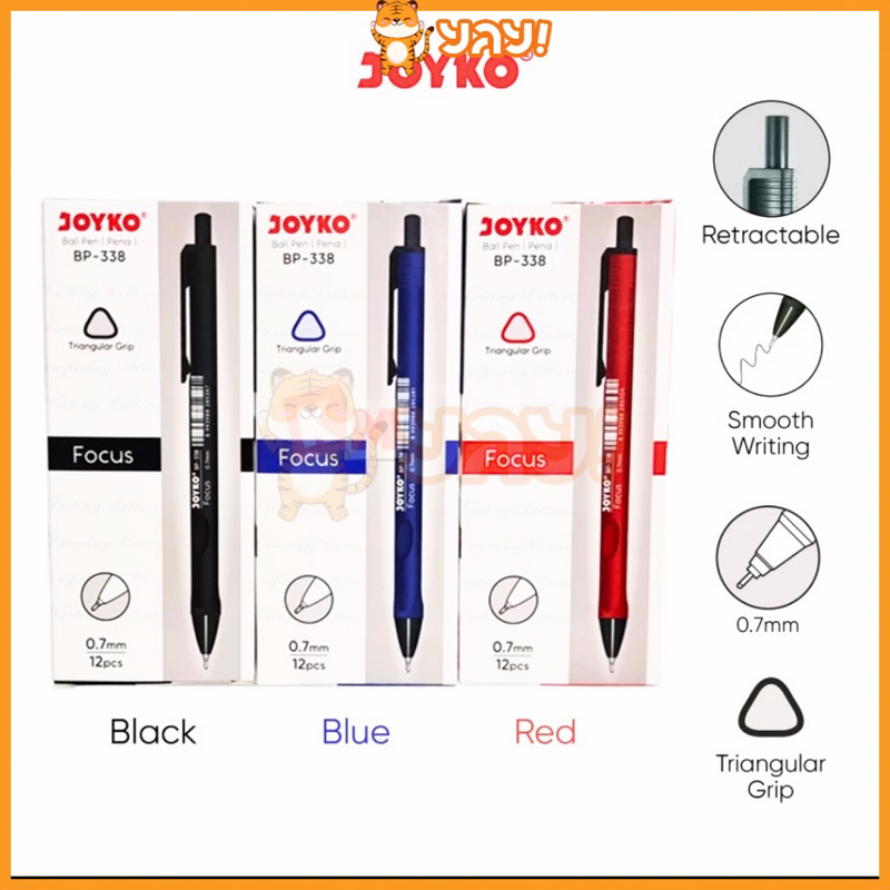 

YAY! Ball Pen / Pulpen / Pena Joyko BP-338 Vocus 0.7 mm