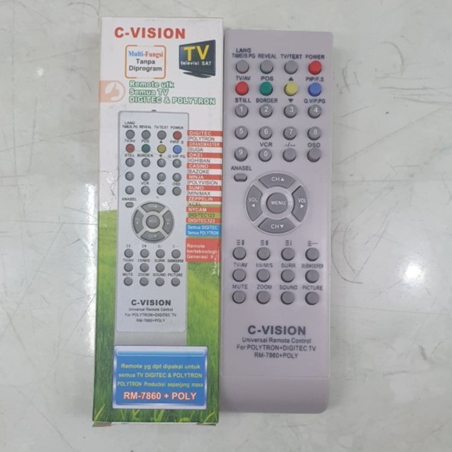 Remote TV Polytron C-VISION RM - 7860