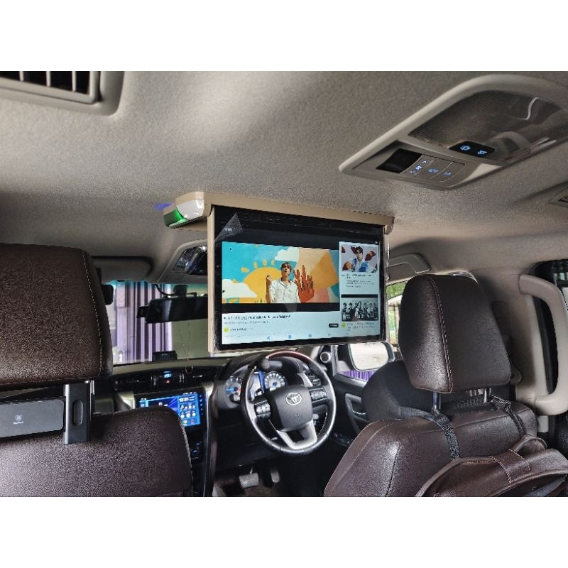 TV PLAFON ANDROID ENIGMA 13.3IN JERNIH BERGARANSI