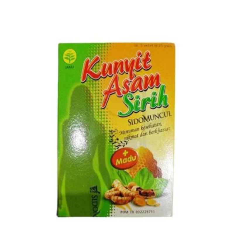 

Sidomuncul Kunyit Asam Sirih Plus Madu 25 Gram ( /pcs)