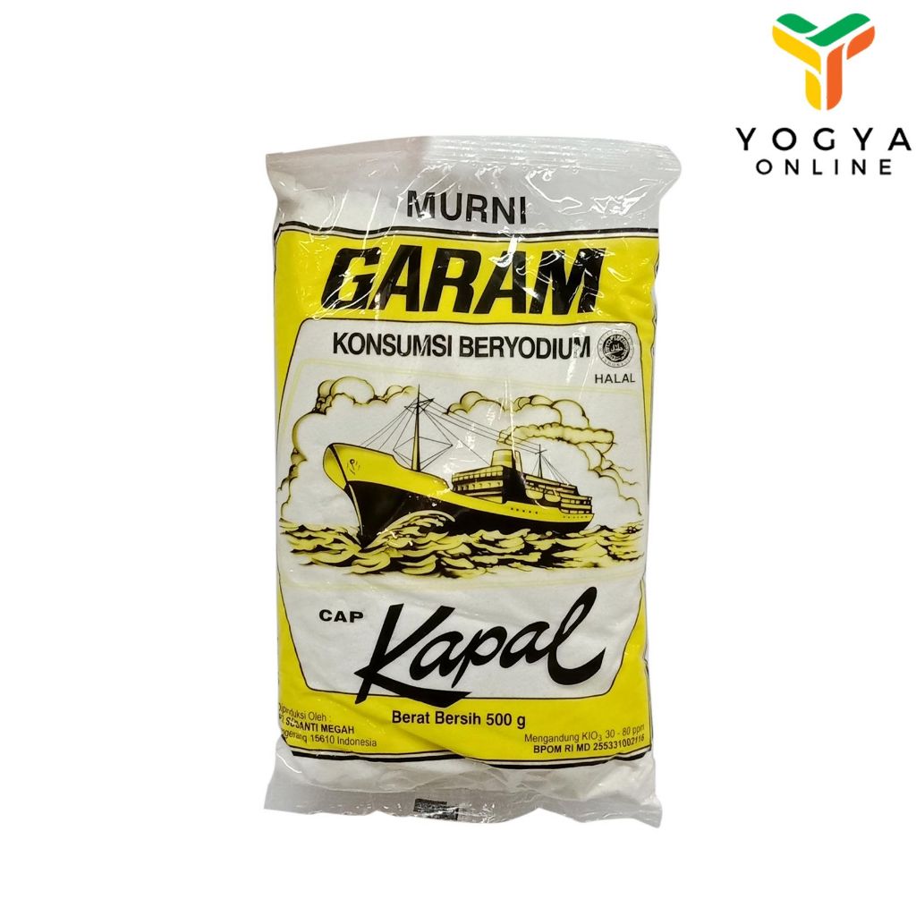 

Kapal Garam Halus 500 Gr