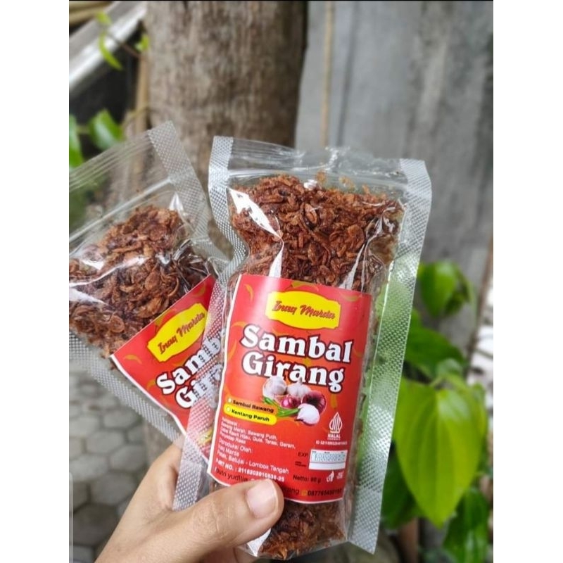 

sambal girang inaq Marda khas lombok