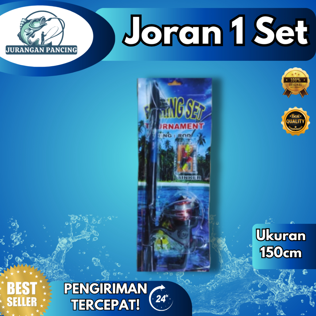 Joran set komplit / JORAN FISHING SET ( ANTENA ) / ALAT PANCING SET