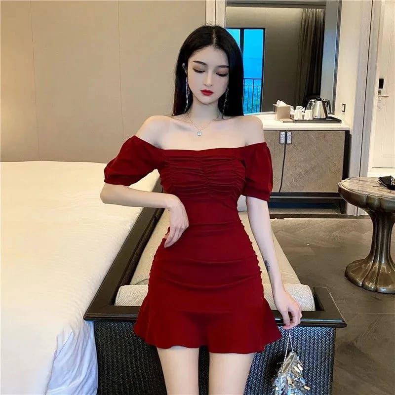 READY STOCK DRESS S_XXXXL / YORA DRESS WANITA KEKINIAN/ DRESS SABRINA JUMBO POLOS