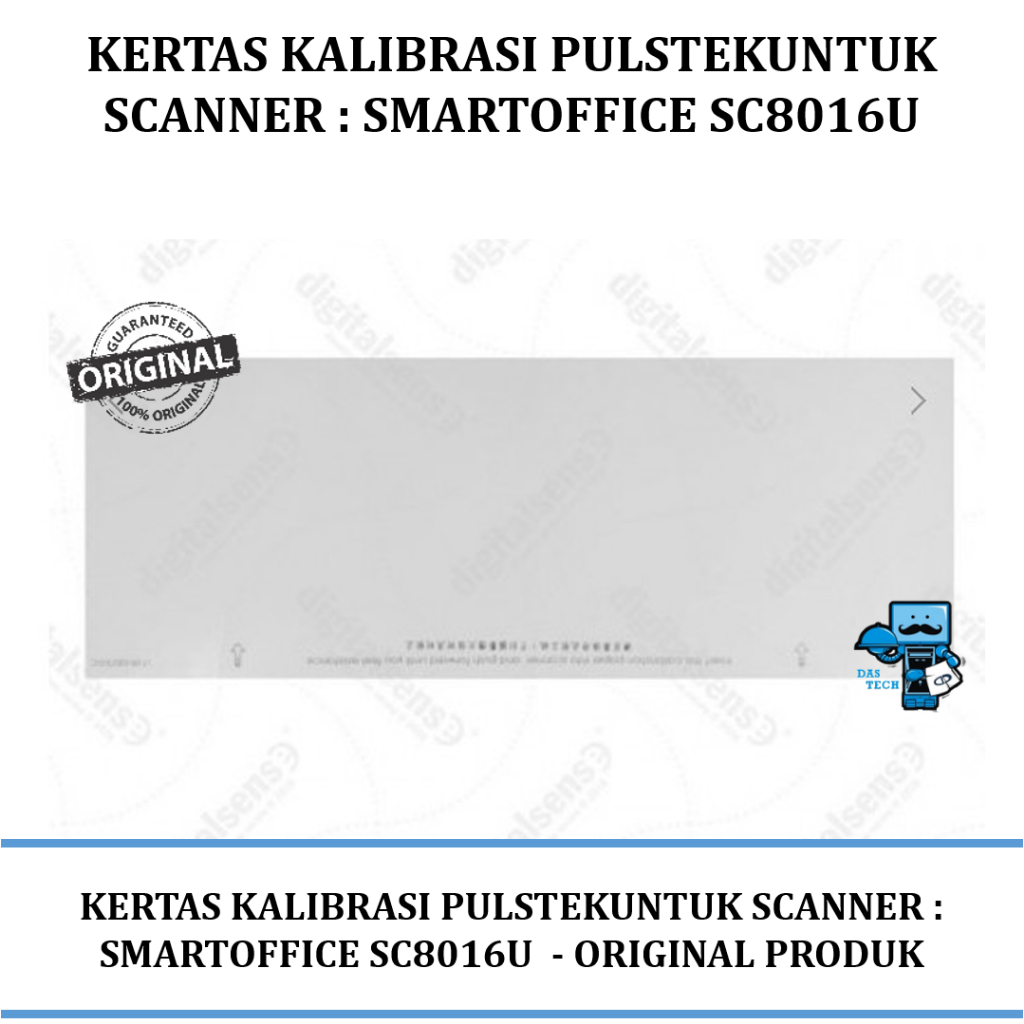 

Kertas Kalibrasi PulstekUntuk scanner : SmartOffice SC8016U