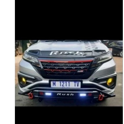 Tanduk pengaman bemper depan mobil Toyota all New Rush model new cobra