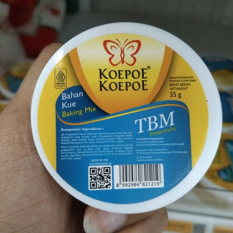 

Tbm pengemulsi koepoe koepoe 35gram